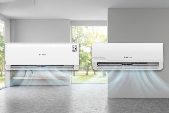 So sánh điều hòa Casper JC-09IU36 và Funiki HPIC09TMU, nên mua điều hòa Inverter giá rẻ nào?