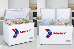 Nên mua tủ đông Sanaky 1 ngăn hay 2 ngăn: Kinh nghiệm từ chuyên gia