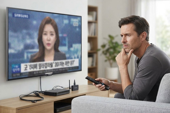Tại sao tivi Samsung bị mờ, hạt nhiễu? Có phải do tín hiệu truyền hình hay hỏng màn hình?