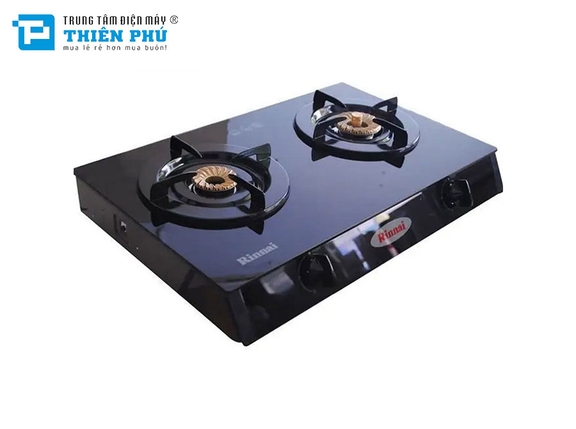 Bếp Gas Rinnai RV-7Double Glass(B)