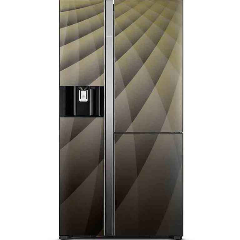 Tủ Lạnh Hitachi Side By Side Inverter 569 Lít R-FM800XAGGV9X(DIA) 3 Cánh