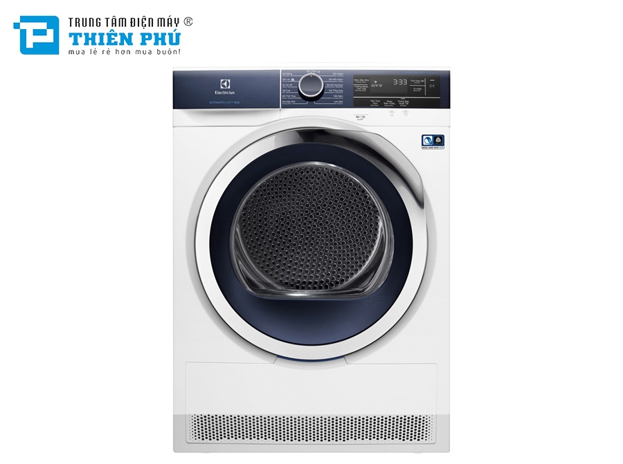 Máy Sấy Quần Áo Electrolux 8Kg EDH803BEWA