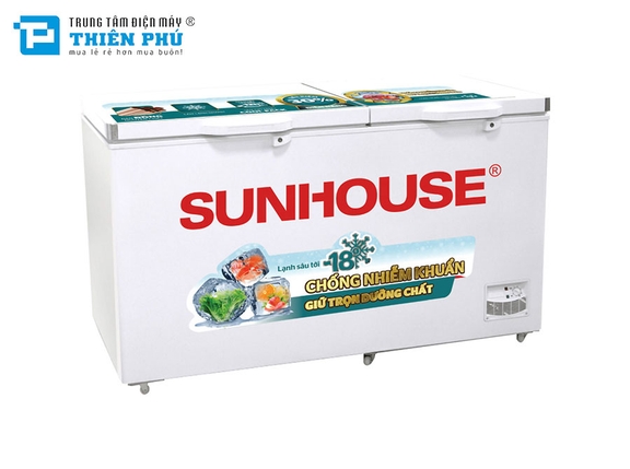 Tủ Đông Sunhouse 2 Ngăn 2 Cánh 490 Lít SHR-F2572W2