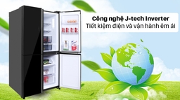 Đánh Giá Tủ Lạnh Sharp Inverter SJ-FXP600VG-BK 4 Cánh 525L: Rộng Rãi, Tiện Nghi, Tiết Kiệm