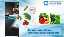 Tủ lạnh Panasonic NR-TV261BPKV có giữ được thực phẩm tốt không?