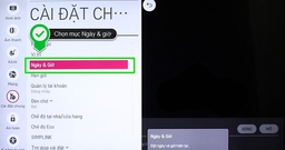 Hướng dẫn cài đặt thời gian trên Smart TV LG hệ điều hành NetCast
