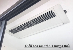 Điều hòa cassette âm trần 1 hướng thổi LG có gì khác biệt so với dòng 4 hướng thổi không?