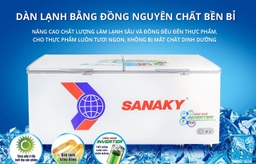 Lý do nhà hàng, quán ăn nên chọn Tủ Đông Sanaky VH-8699HY dung tích 760 Lít