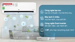 Tìm hiểu điều hòa LG 2 chiều B10API giá 9.650.000₫ có ưu điểm gì?