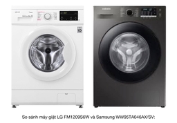 So sánh máy giặt cửa trước LG FM1209S6W và Samsung WW95TA046AX/SV: Mua loại nào thì tốt?
