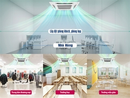 Loạt điều hòa công trình giá rẻ, lại rất tiết kiệm điện được rất nhiều chủ đầu tư lắp đặt