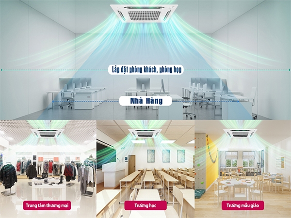 Loạt điều hòa công trình giá rẻ, lại rất tiết kiệm điện được rất nhiều chủ đầu tư lắp đặt