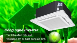 Top điều hòa âm trần inverter lựa chọn trong mùa hè này