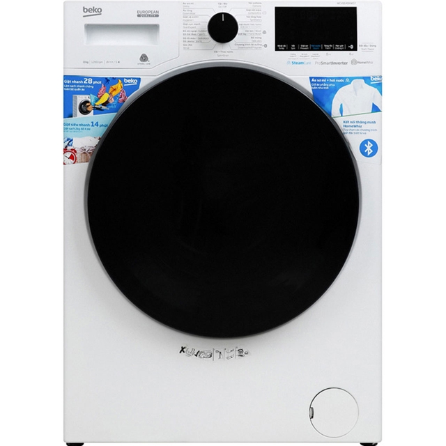 Máy Giặt Beko Inverter WCV8649XWST 8 Kg