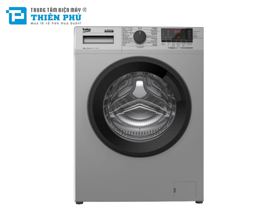 Máy Giặt Beko Inverter WCV8614XB0STS 8 Kg