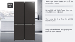 Đẳng cấp tạo sự khác biệt – Tủ lạnh Hitachi 4 cánh R-WB640VGV0(GMG)