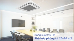 Top 3 điều hòa âm trần 18000btu inverter bán chạy mùa hè 2022