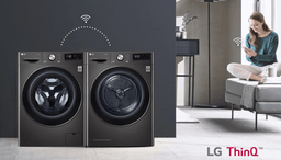 Máy sấy quần áo LG bơm nhiệt 9kg DVHP09B hiện đại phục vụ nhu cầu của gia đình