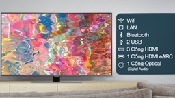 Có gì nổi bật bên trong chiếc smart tivi Samsung QLED 75 inch QA75Q80BAKXXV?