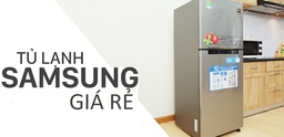 3 dòng tủ lạnh samsung inverter thiết kế 2 cánh được lựa chọn nhiều nhất