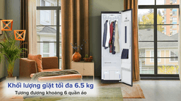 Loạt ưu điểm nổi bật của tủ chăm sóc quần áo thông minh LG S5GOC