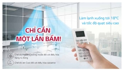 Top 3 điều hòa âm trần 1 chiều được tin dùng cho mùa hè 2023