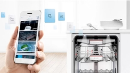 Máy rửa bát Bosch SMS2ITW04E có kết nối với điện thoại được không?