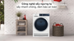 Đánh giá chất lượng máy sấy quần áo Electrolux EDC804P5WB 8kg có tốt không?