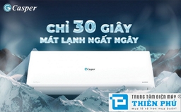 Điều hòa Casper 12000btu GSC-12IP25 giúp làm mát hiệu quả vào mùa hè