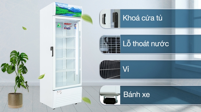 Những giá trị mà tủ mát Sanaky inverter VH-3589K3 mang lại cho người dùng