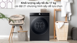 Gia đình có nhiều người không nên bỏ qua máy sấy quần áo Samsung 17kg DV17B9750CV/SV