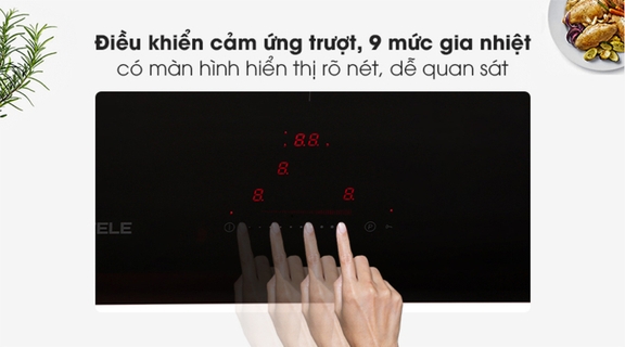 Review chi tiết về bếp từ Hafele HC-I773D 3 vùng nấu