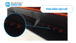 Chi tiết về tính năng hẹn giờ trên bếp từ Bosch PUJ61RBB5E serie 4