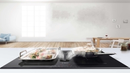 Điểm đặc biệt của bếp từ kết hợp hút mùi Bosch PVQ731F15E serie 6