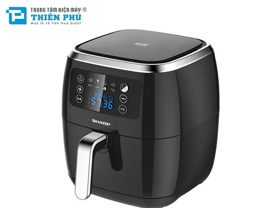 Nồi Chiên Không Dầu Sharp KF-AF68EPV-BK 6.8 lít