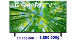 Smart tivi LG 55UQ8000PSC: Hình ảnh đẹp, thiết kế mỏng, chưa đến 9 triệu