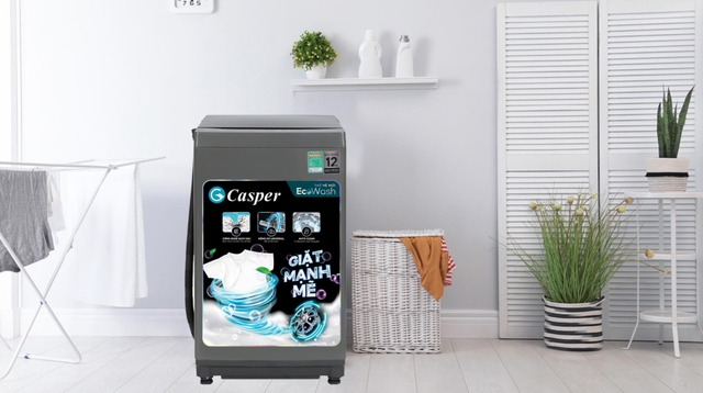 Cùng tìm hiểu những tính năng nổi bật trên máy giặt Casper 8.5Kg WT-85NG1 hiệu quả cho gia đình hiện đại