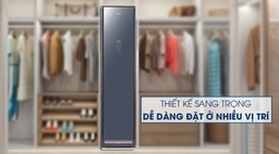 Tủ Chăm Sóc Quần Áo Samsung DF60R8600CG/SV: Giải pháp chăm sóc quần áo toàn diện cho ngôi nhà hiện đại