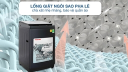 Máy giặt Toshiba 10Kg AW-M1100JV(MK) sức mạnh công nghệ Greatwaves đánh bay vết bẩn