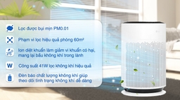 Khám phá công nghệ tiên tiến với máy lọc không khí LG PuriCare 360HIT AS60GHBG0