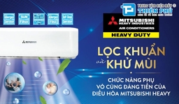 Phòng khách 30m2 mua điều hòa Mitsubishi 18000btu nào tốt?