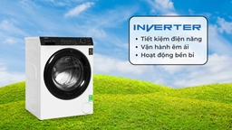 Top 3 máy giặt Aqua inverter nên mua cho gia đình có 6 người