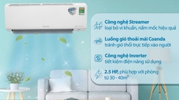 Điều hòa Daikin FTKF60XVMV: Một lựa chọn tiết kiệm điện với công nghệ vượt trội