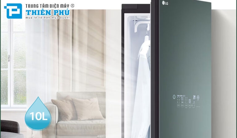 Tủ chăm sóc quần áo LG 5 móc S5GOC trợ thủ đắc lực của những bộ trang phục cao cấp