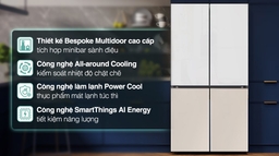 Một số thông tin đáng chú ý về tủ lạnh Samsung Multi Door RF59CB66F8S/SV