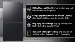 Có nên chọn tủ lạnh Samsung 4 cánh RF59C766FB1/SV cho không gian bếp?