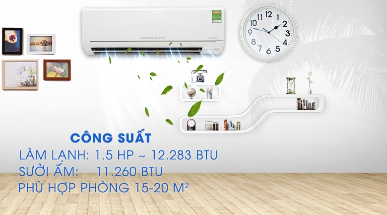 Bật mí lý do điều hòa Mitsubishi 12000 MSZ-HT35VF bán chạy mùa Đông