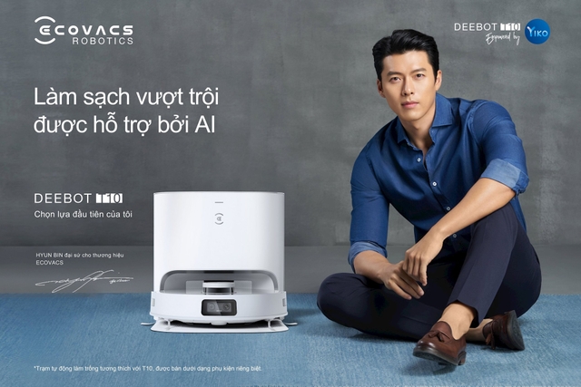 Robot hút bụi Ecovacs Deebot T10: Bí kíp giữ nhà sạch không cần động tay