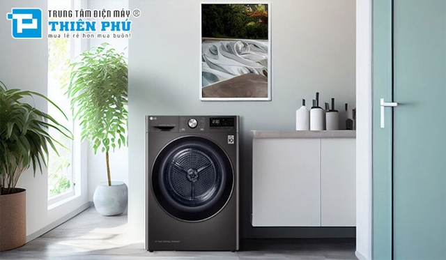 5 lợi ích tuyệt vời mà máy sấy quần áo LG 9kg DVHP09B đem lại