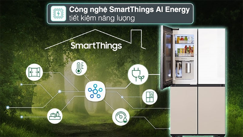 3 ưu điểm tuyệt vời ở tủ lạnh Samsung 4 cánh RF65DB990012SV bạn nên biết